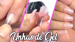 Unhas de Gel  Passo a Passo com Molde [upl. by Goto265]