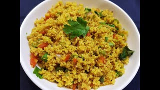 Vegetable Dalia Pulao For Quick Weight Loss  वजन कम करना है तो खाये दलिया पुलाव [upl. by Htidirrem]