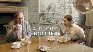 Discovered WORLDS FIRST ICE CREAM RECIPE from 1668  Ep 16 [upl. by Griffie]