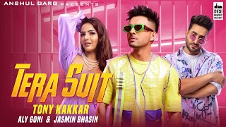 TonyKakkar  Tera Suit  Aly Goni amp Jasmin Bhasin  Anshul Garg  Holi Song 2021 [upl. by Irollam331]