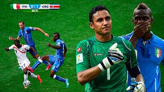 El día que ITALIA conoció a COSTA RICA en un MUNDIAL [upl. by Anaed739]