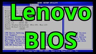 Comment entrer dans le BIOS sur un ordinateur portable Lenovo [upl. by Ellehsor532]