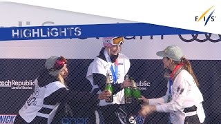 Highlights Sadowski Synnott delights in Slopestyle at Spindleruv FIS Snowboard [upl. by Anilra]