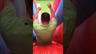 Slide amp jump two in one so fun inflatable funny exciting slide [upl. by Mroz154]