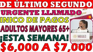 💥EN PLENO OCTUBRE CLAUDIA DA NOTICION🔴ADULTO MAYOR URGENTE CLAUDIA FIRMA NUEVO REGALO🎁6 mil a 7 mil [upl. by Seen479]