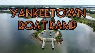 Yankeetown Florida end of the road Boat Ramp drone [upl. by Pish670]