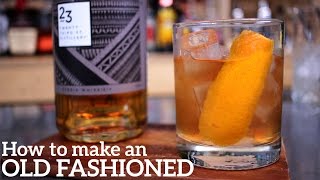 Old Fashioned Cocktail Recipe  QUICKEST [upl. by Susanetta]