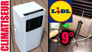 Climatiseur LIDL SILVERCREST TRISTAR mobile 7000 BTU vs COMFEE silencieux canicule dôme de chaleur [upl. by Sicard252]