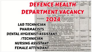 ECHS REQUIREMENTS 2024 LAB TECHNICIAN PHARMACISTSDENTAL HYGIENISTNURSING FEMALE ATTENDANT [upl. by Burney582]