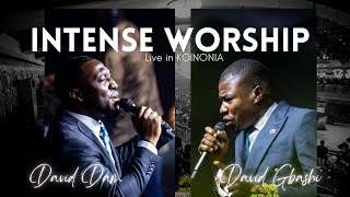 DAVID DAM and DAVID GBASHI  Intense Worship session • Live in KOINONIA [upl. by Onairot]