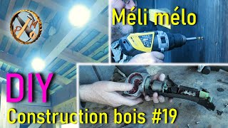 DIY construction bois jour 19 Fin du bardage démontage outils etc  bricolage bois  PMbricoleur [upl. by Corwin]