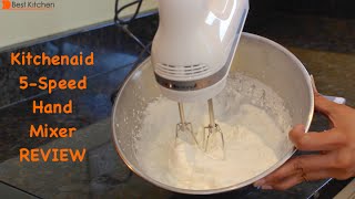 Kitchenaid 5 Speed Ultra Power Hand Mixer Review [upl. by Lladnarc]