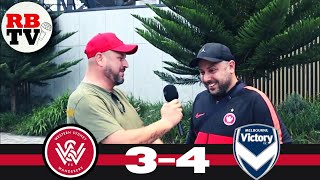 Western Sydney Wanderers Vs Melbourne Victory  Post Match Interview [upl. by Iaka]