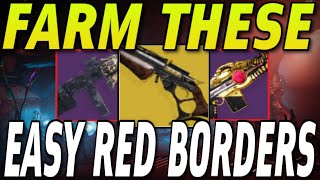 You NEED To Farm These RED BORDERS THIS Week How ANYONE Can SOLO Presage in Season 22 Destiny 2 [upl. by Yecnay]