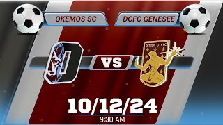 DCFC Genesee vs Okemos Oct 12 2024 [upl. by Ahsehat]