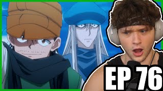 KITE GINGS STUDENT REVEALED  Hunter x Hunter REACTION Episode 76 [upl. by Hsitirb]