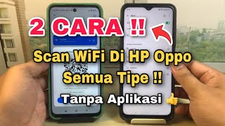 2 CARA SCAN WIFI DI HP OPPO [upl. by Trow]