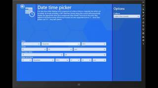 Metro Elements Calendar amp DateTime Controls from Mindscape [upl. by Ecikram]