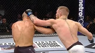 Conor McGregor Vs Eddie Alvarez Highlights Conor McGregor Makes History at UFC 205 [upl. by Diskson698]