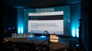 Techorama BE 2018 Async Programming with JavaScript and TypeScript [upl. by Eiramanin]