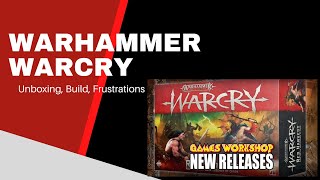 Warcry Red Harvest  Unboxing Assembly and Frustrations [upl. by Ashman]