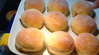 Krapfen aus dem Backofen  Vom Hefeteig bis zur Füllung [upl. by Ecnadnac]