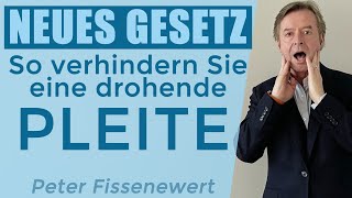 2021 Insolvenz verhindern NEUES GESETZ greift Unternehmen unter die Arme StaRUG einfach erklärt [upl. by Salokcin291]