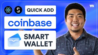 How to add Coinbase Smart Wallet  Connect Wallet Button [upl. by Elton]