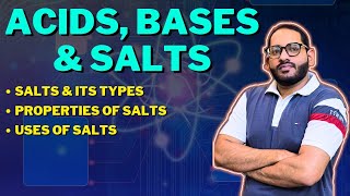 Acid Base amp Salts  Salts amp Its Types  Preparation of Salts  Uses of salts  10th Chemistry [upl. by Petrick189]