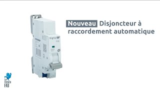 TUTO  Comment raccorder un Disjoncteur à Raccordement automatique Digital Electric [upl. by Tobie]