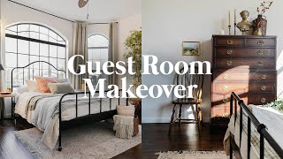 Redoing My WORST Room Makeover ✨ Guest Bedroom Transformation From Start to Finish [upl. by Walsh144]