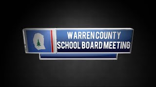 Warren County School Board Meeting  October 2024 [upl. by Eeryk236]