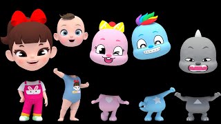 Whose face is it  Learn Color BINGO Song Nursery Rhymes  Baby amp Kids Songs [upl. by Thibaud]