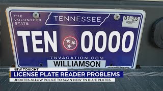 Updates made to help police read new TN license plates [upl. by Gonzalez]