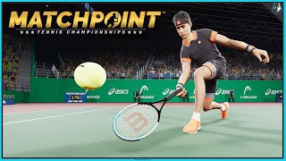 Matchpoint Tennis Championships  INTENSE MULTIPLAYER MATCH PS5 Gameplay [upl. by Ttelracs]