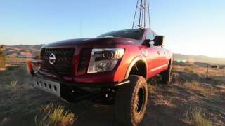 2016 Nissan Titan XD CALMINI 6quot Suspension System [upl. by Wobniar146]