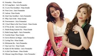 Juris Fernandez Nina Girado Greatest Hits  Opm Tagalog Love Songs 2020 [upl. by Boeke]