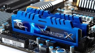 GSKILL Ripjaws X Series 8GB Desktop Memory  Blue  Unboxing [upl. by Arlyne]