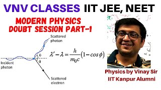 Modern Physics Doubt Session Part1  Class 12 Physics  IIT JEE NEET  Vinay IIT Kanpur [upl. by Cioban]