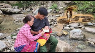 Making organic fertilizer from weeds our life is based on bare hands [upl. by Ettebab]