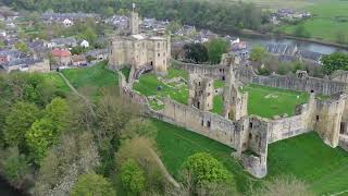 Warkworth Northumberland From Above [upl. by Constancy]