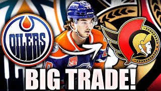 EDMONTON OILERS PULL OFF A HEIST OF A TRADE STEAL A TOP PROSPECT FROM THE SENATORS Roby Jarventie [upl. by Nyladnar]