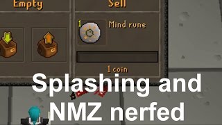 OSRS Splashing amp Guthans NMZ REMOVED [upl. by Mahsih665]