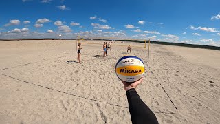 Волейбол от первого лица  BEACH VOLLEYBALL FIRST PERSON  DESERT GAME  BEST MOMENTS  76 episode [upl. by Bonar49]