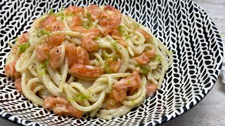 SPAGHETTI CACIO PEPE LIME E SALMONE 🔥 [upl. by Apul221]