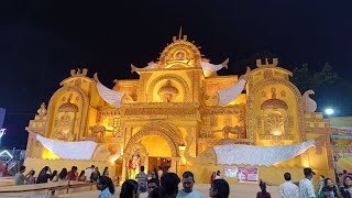 sidhgora Durga Puja pandal Jamshedpur durgapuja jamshedpur [upl. by Eibbil]