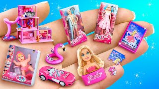 Miniature Dolls and Toys for Barbie  30 Ideas for LOL [upl. by Duquette]