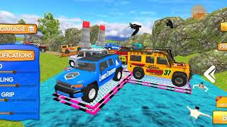 I bought land cruiser car  car ramps game 3d  car racing game3d  gadi Wala cartoon [upl. by Rehpinej173]