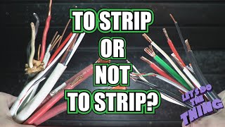 Is It Worth Stripping Copper Wire For Scrap Should You Buy a Stripper [upl. by Nannette]