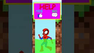 Help SpiderMan Conquer the Spidey Challenge shorts spiderman hulk viralvideo cartoon sonic [upl. by Ardyaf592]